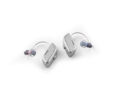 Beltone Imagine Hearing Aids use an additional microphone inside the ear canal to collect sound based on the unique shape of of the human ear.