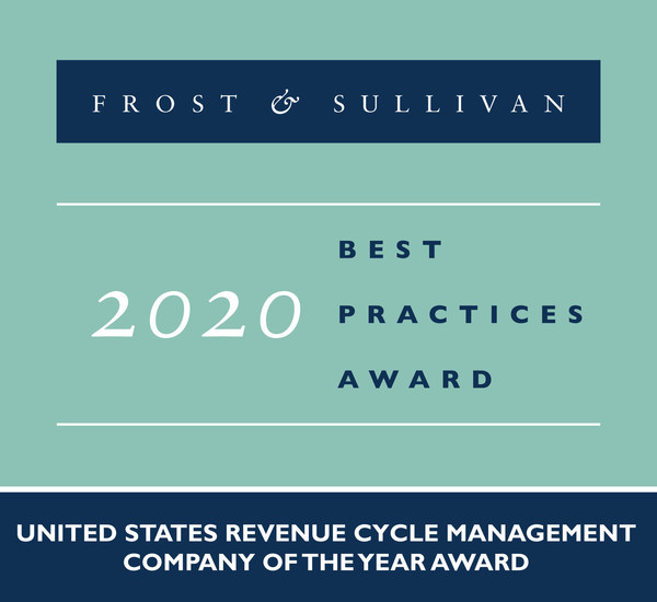 2020 United States Revenue Cycle Management Company of the Year Award