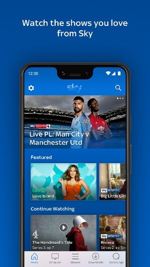 AppGallery bietet Huawei-Nutzern gemeinsam mit Sky TV die besten TV-Kanäle und Blockbuster on demand