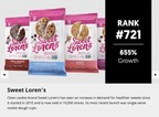 For the 2nd Year, Sweet Loren's Appears on the Inc. 5000, Ranking No. 721 With Three-Year Revenue Growth of 655%
