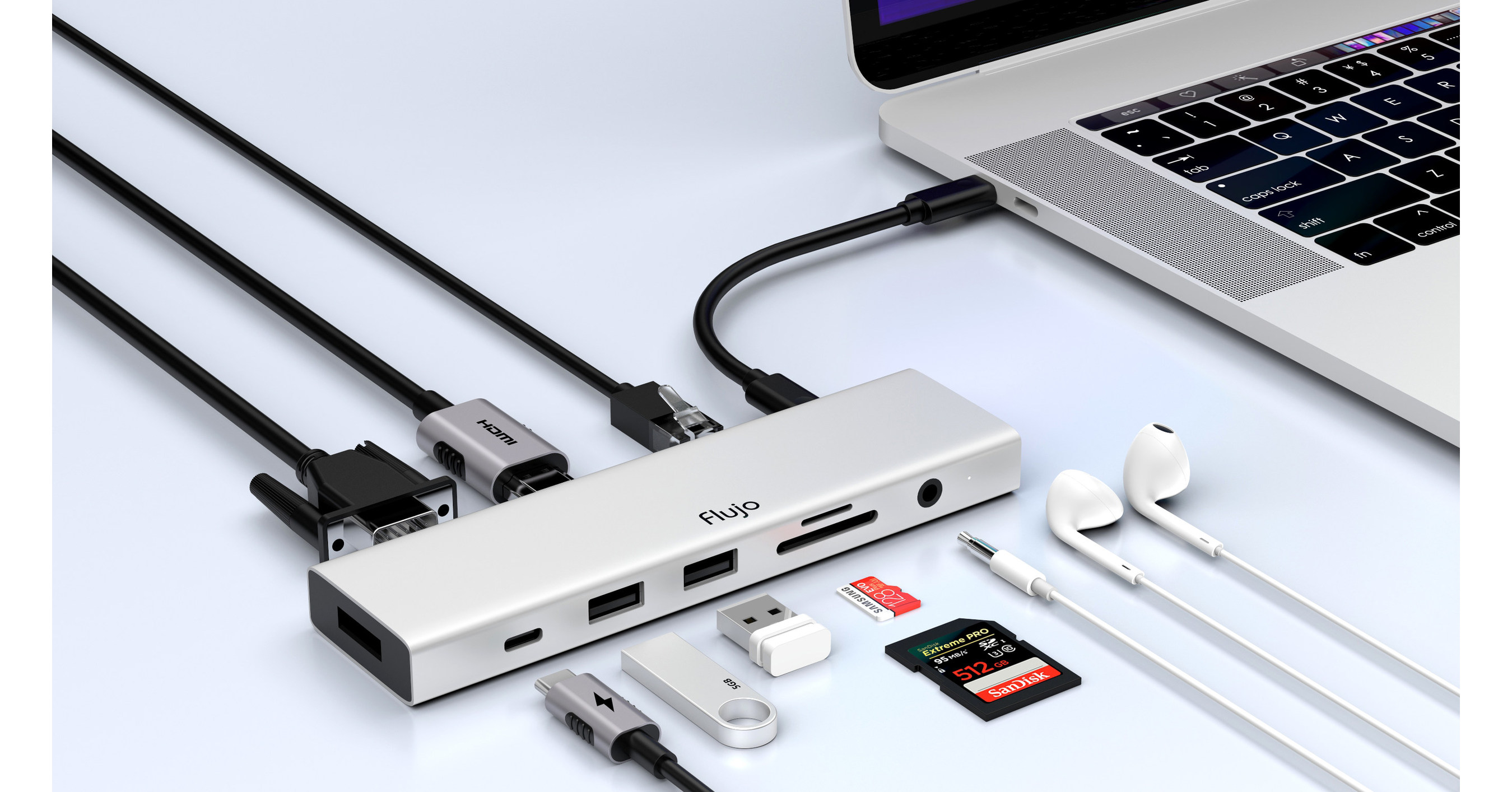 Flujo PowerEdge: World's First Monitor Stand with Modular USB-C ...