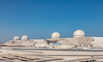 Barakah Nuclear Energy Plant in Abu Dhabi.