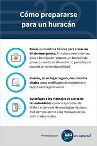 Consejos para prepararte en esta temporada de huracanes