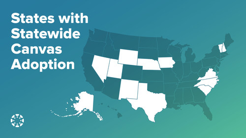 13 states have adopted Canvas statewide to create a more equitable and consistent experience for in-person, online, or blended learning models this fall