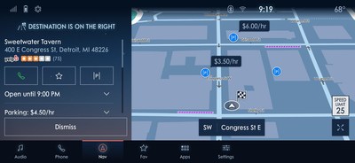 Ford SYNC 4 with Next-Gen INRIX Technology Steers Drivers to Cheaper Parking, Fuel and Charging