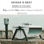 HEISHA lance D.NEST, sa plateforme matérielle avancée dernier cri de type drone en boîte