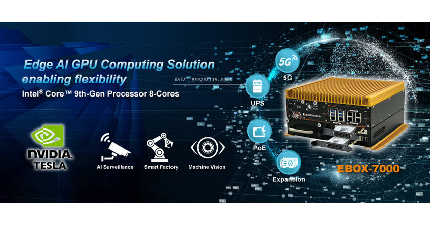 SINTRONES Edge AI GPU Computing Solution enabling flexibility: EBOX-7000