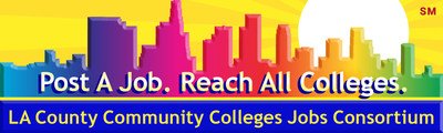 Los Angeles county employers seeking job-ready talent now have a FREE resource to post jobs: the Los Angeles County Community Colleges Jobs Consortium website, powered by College Central Network, Inc.