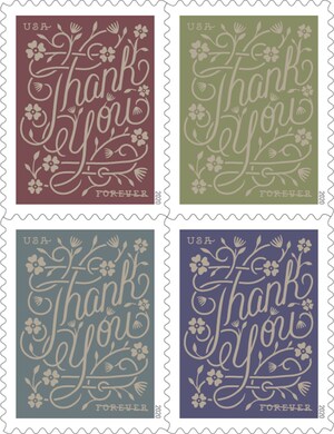 Send Gratitude With Thank You Stamps