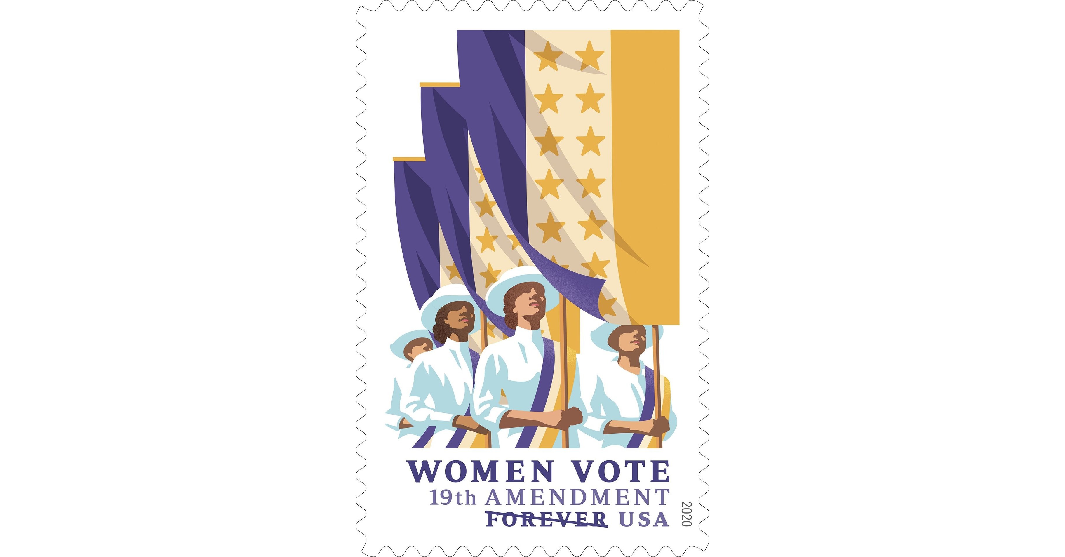 Forever Stamp Honors Centennial of Women's Suffrage - Newsroom