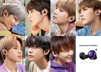 Samsung Galaxy Buds+ BTS Edition (CNW Group/Samsung Electronics Canada Inc.)