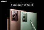 La série Galaxy Note20 5G et les Galaxy Buds Live de Samsung disponibles en magasin et en ligne au Canada