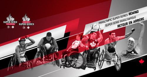 La Super Série Paralympique Retour en Arrière lancera le 24 aoûtur sur la page Facebook du CPC. Photo: Comité paralympique canadien (Groupe CNW/Canadian Paralympic Committee (Sponsorships))