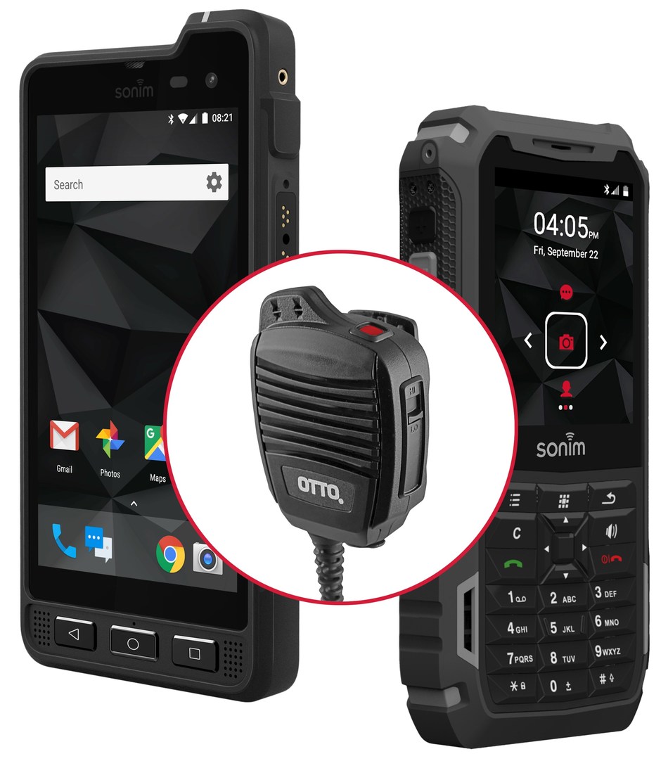 Sonim Introduces OTTO Remote Speaker Microphone with Noise Cancellation