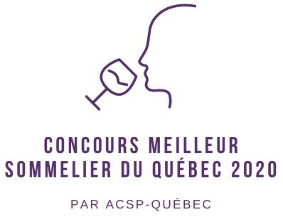 Logo : Concours du Meilleur Sommelier du Qubec 2020 (Groupe CNW/INSTITUT DE TOURISME ET D'HTELLERIE DU QUBEC)