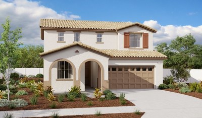 The Citrine plan is one of two new model homes at Richmond American’s Seasons at Summerly community in Lake Elsinore, California.
