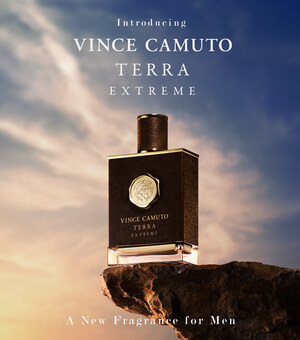 Presentando Vince Camuto TERRA EXTREME Una nueva eau de parfum para hombres