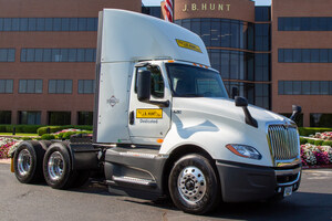 Navistar Delivers J.B. Hunt's 5,000th International® LT®