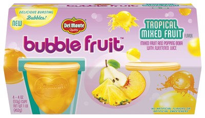 Bubble Fruit®, Peach Strawberry Lemonade Fruit Cup Snacks