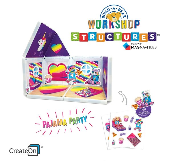 Magna-Tiles Build-A-Bear Pajama Party