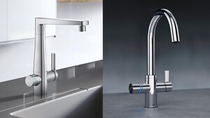 Tecnologia e bem estar na cozinha: soluções Docol inovam com água ozonizada que elimina 99% das bactérias e monocomando que entrega 6 tipos de água.