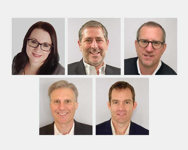 New Kasada executives include from top left to bottom right: Simone Archbold, Neil Cohen, Mike Romans, Andy Swett, David Turner