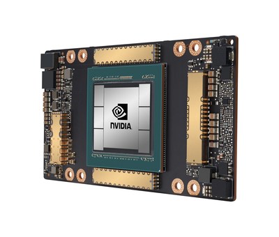 An Nvidia chip showcasing multi-die integration. Image courtesy of Nvidia.
