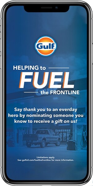 Gulf Launches "Helping to Fuel the Frontline" Campaign