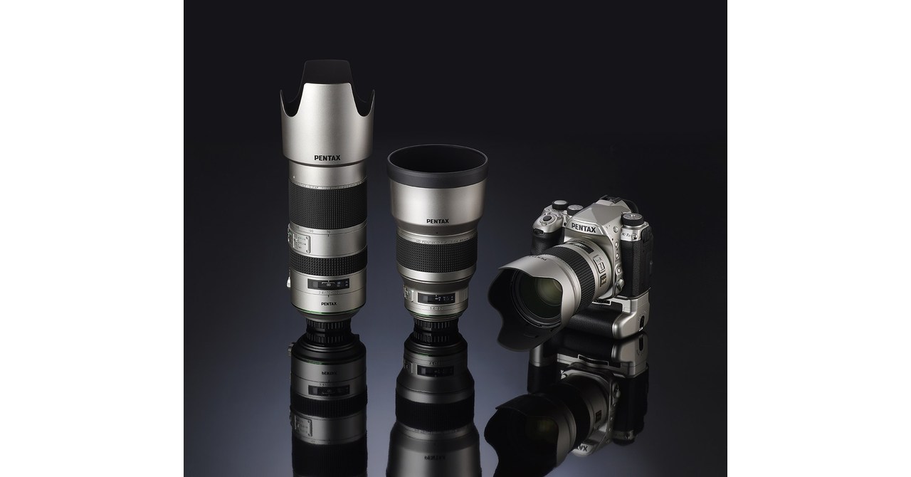 Ricoh announces Silver Edition of PENTAX K-1 Mark II, plus three 