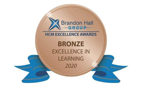 2020 Brandon Hall Group - Bronze - Excellence in Learning (CNW Group/Bulletproof, A GLI Company)