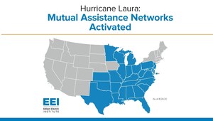 Hurricane Laura: Crews From More Than 26 States, D.C., and Canada Activated to Support Power Restoration