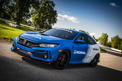 Honda today unveiled the new 2020 Honda Civic Type R Pace Car, which will lead the NTT INDYCAR SERIES field to the green flag for this weekend’s Bommarito Automotive Group doubleheader race weekend at World Wide Technology Raceway, just outside St. Louis, Missouri.