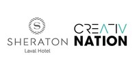 Logos Sheraton Laval et Creativ Nation (Groupe CNW/Sheraton Laval)