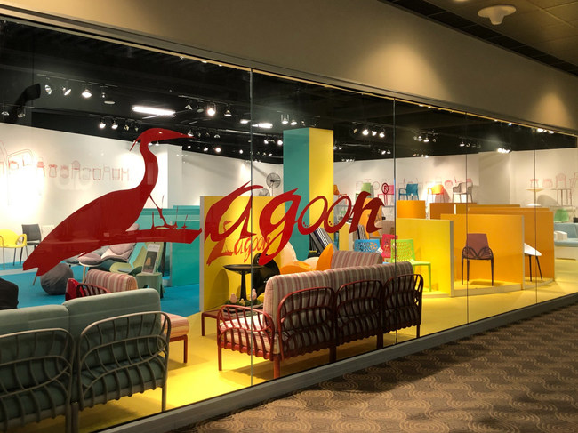 Lagoon Furniture's showroom in World Market Center Las Vegas