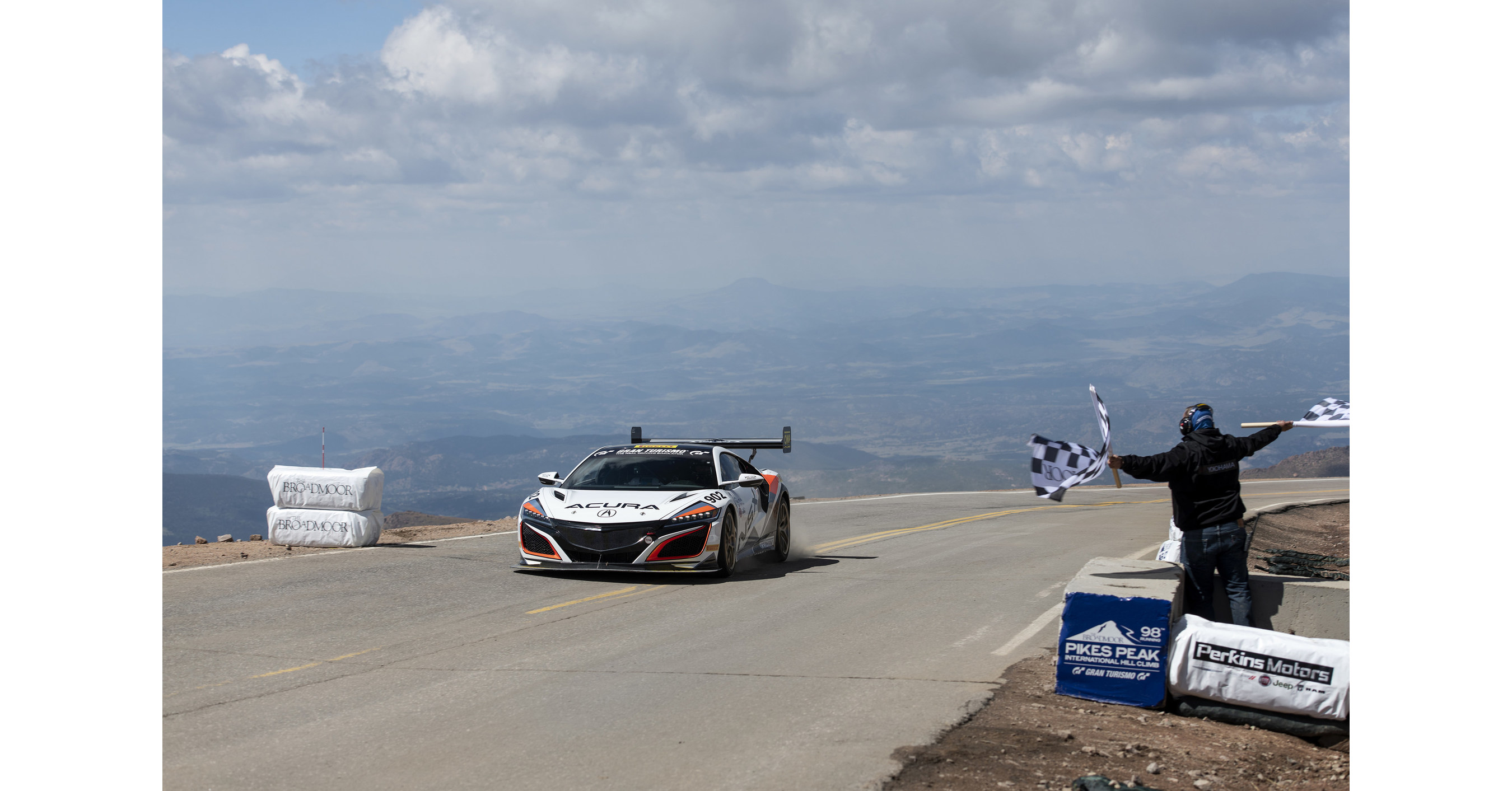 Acura NSX Sets New Hybrid Production Car Record at Pikes Peak; 2021 TLX Races to Summit then Dealers