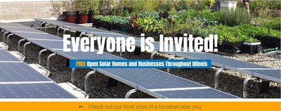 Find a Solar Tour Site near you at www.illinoissolar.org/Illinois-Solar-Tour!