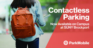 SUNY Brockport Selects ParkMobile as the Official Provider of Contactless Parking Payments on Campus