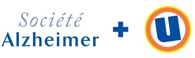 Logos de la Fdration qubcoise des Socits Alzheimer et d'Uniprix (Groupe CNW/Fdration qubcoise des Socits Alzheimer)