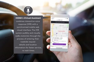 HONK Increases Speed and Efficiency of Roadside Assistance Calls with Honk Virtual Assistant