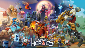 Snowpipe bringt „King's Heroes" weltweit heraus, ein mobiles Strategiespiel in Echtzeit