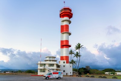 Pearl Harbor Aviation Museum and U-Haul present a virtual unveiling of the views from Ford Island Control Tower's observation deck, which the public will be able to access thanks to a working elevator gifted by U-Haul CEO Joe Shoen and family.
