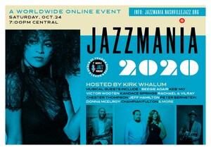 Nashville Jazz Workshop to Celebrate 20th Anniversary with Global "Jazzmania 2020" Online Jazz Party &amp; Fundraiser