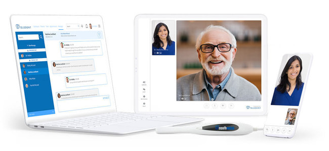 Intraoral cameras and teledentistry team up in MouthWatch solutions for highly connected care.