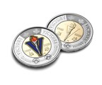 Royal Canadian Mint $2 circulation coin celebrates 75th anniversary of the allied victory that ended the Second World War
