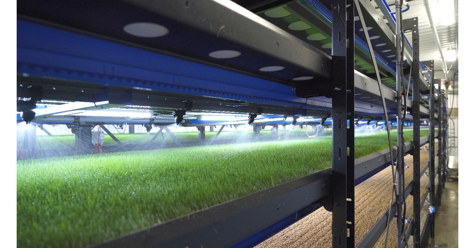 CubicFarms' automated livestock feed system shipped to reseller in