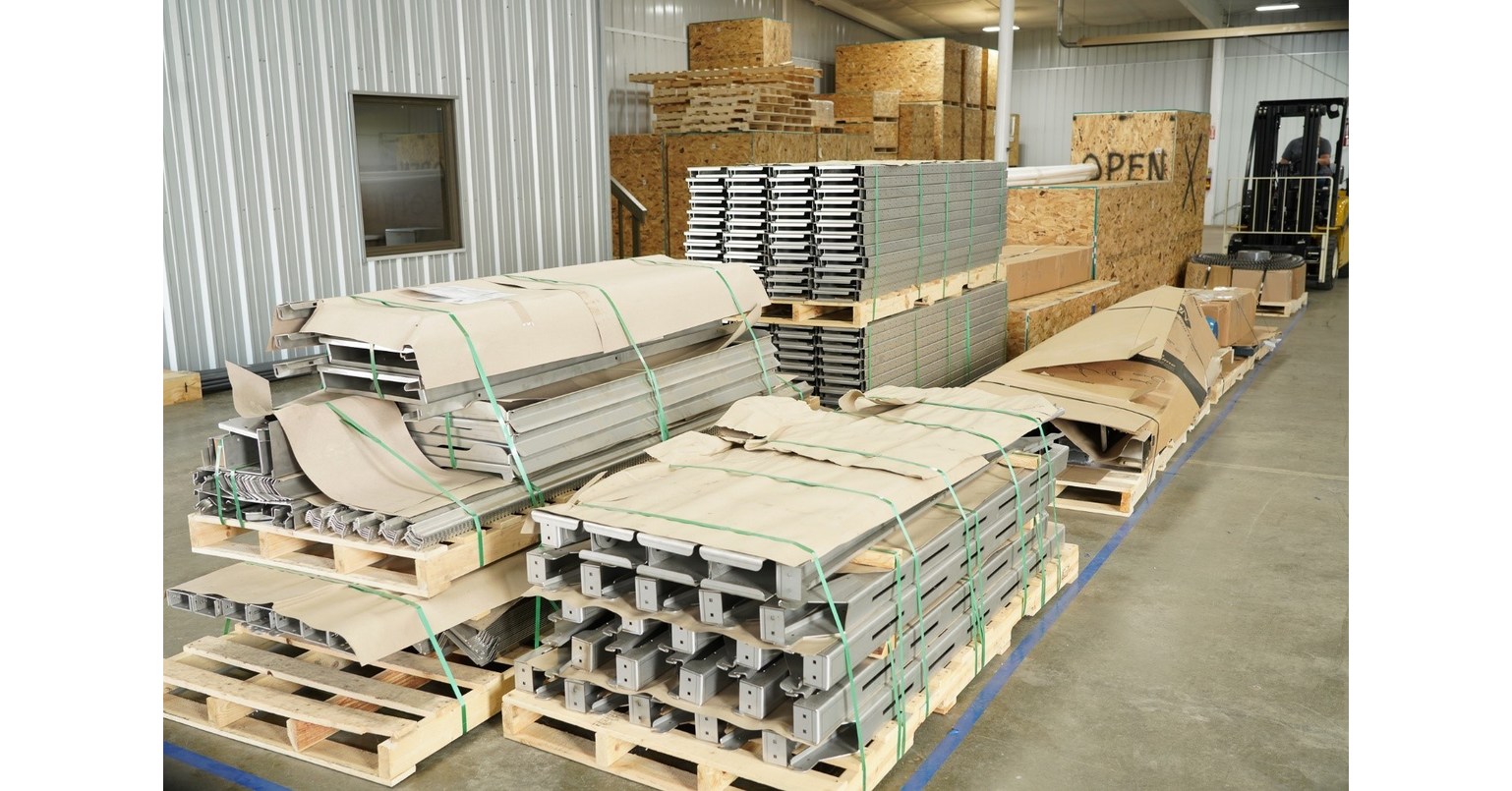 CubicFarms' automated livestock feed system shipped to reseller in