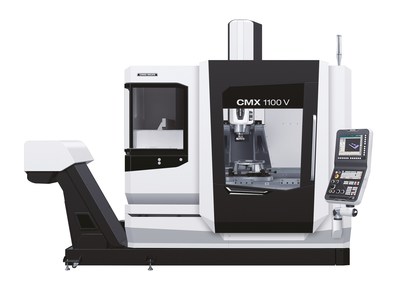 MIdwest Precision's DMG Mori CMX1100V Vertical Mill is connected to Versa Built’s X-160 with ABB IRB1200 Robot Automation Cell. The new DMG Mori Vertical Mill also features: Axis Travels: X=43.3