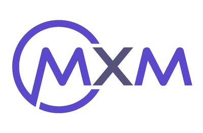 Logo for MXM, a technology and knowledge transfer company specializing in member tracking within the fitness industry