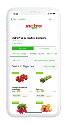 FoodHero est disponible dans prs de 100 Metro du Qubec (Groupe CNW/METRO INC.)