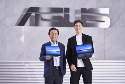 ASUS Co-CEO Samson Hu and Director of Technical Marketing PC and Gaming Sascha Florian Krohn introduce a full lineup of PCs at Built for Brilliance launch event.